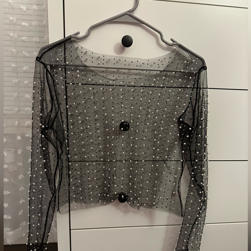 SHEIN Sheer Top